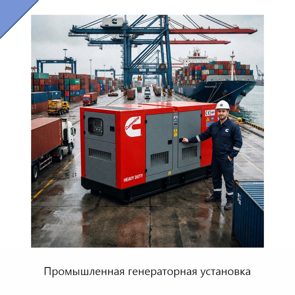 Промышленная генераторная установка — Дизельные генераторы