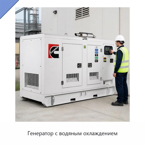Генератор с водяным охлаждением