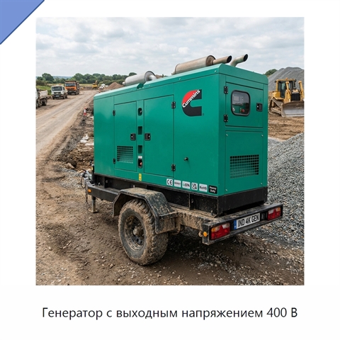 Генератор с выходным напряжением 400 В
