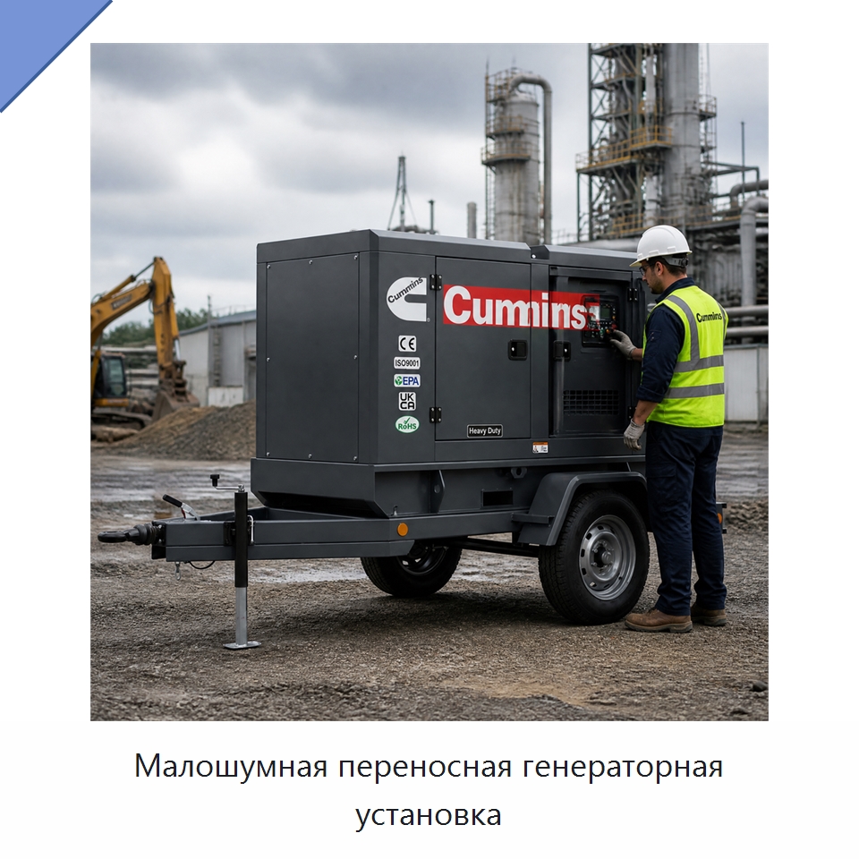 Малошумная переносная генераторная установка — Генерация электроэнергии