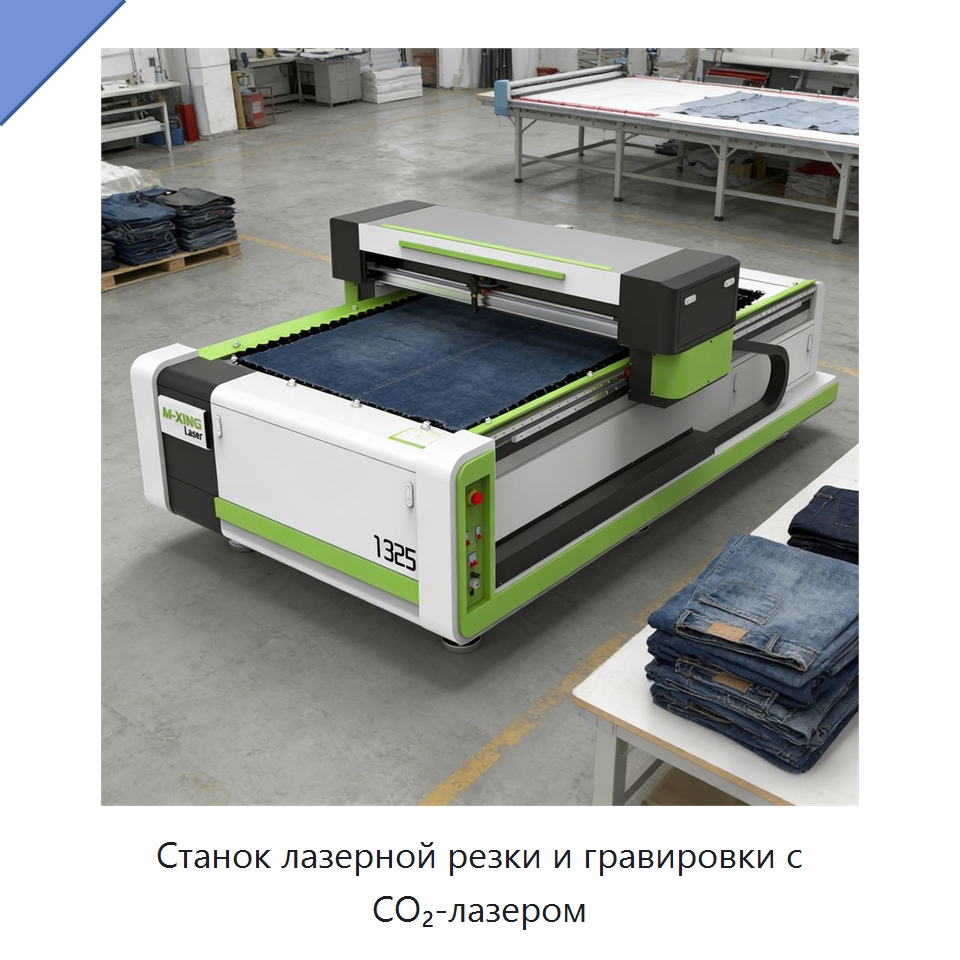 Станок лазерной резки и гравировки с CO₂-лазером — Станки лазерной резки