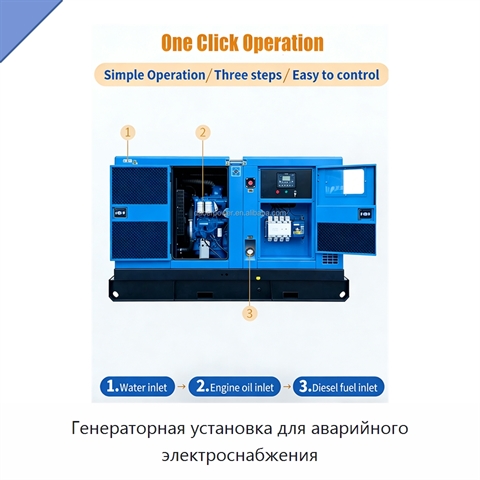 Генераторная установка для аварийного электроснабжения
