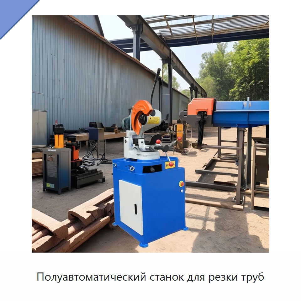 Полуавтоматический станок для резки труб — Станки для обработки труб