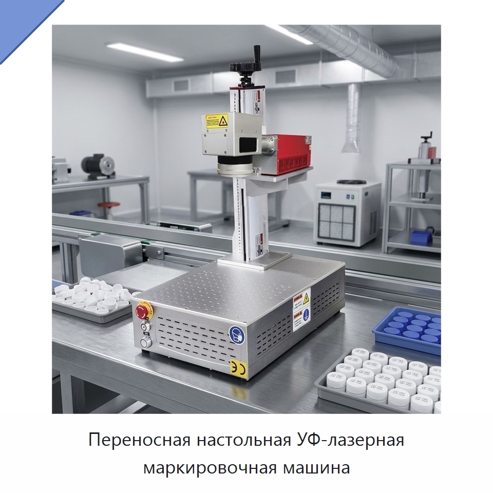 Переносная настольная УФ-лазерная маркировочная машина — Лазерные маркировочные станки