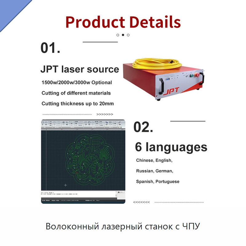 Волоконный лазерный станок с ЧПУ — Станки лазерной резки