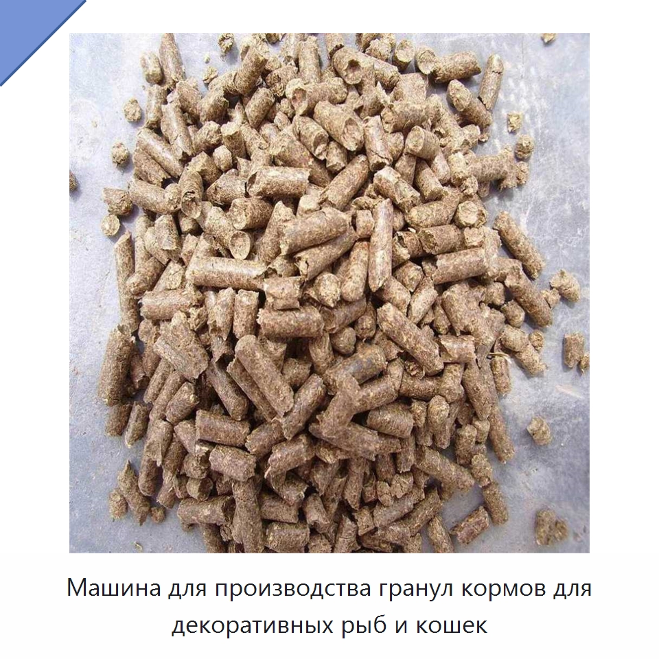 Машина для производства гранул кормов для декоративных рыб и кошек