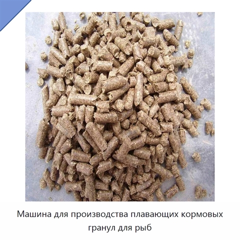 Машина для производства плавающих кормовых гранул для рыб
