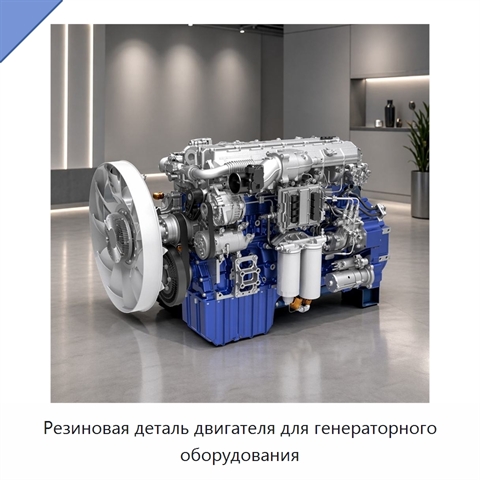 Резиновая деталь двигателя для генераторного оборудования
