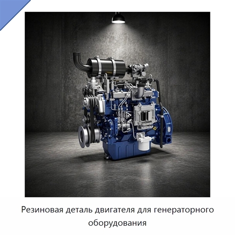 Резиновая деталь двигателя для генераторного оборудования