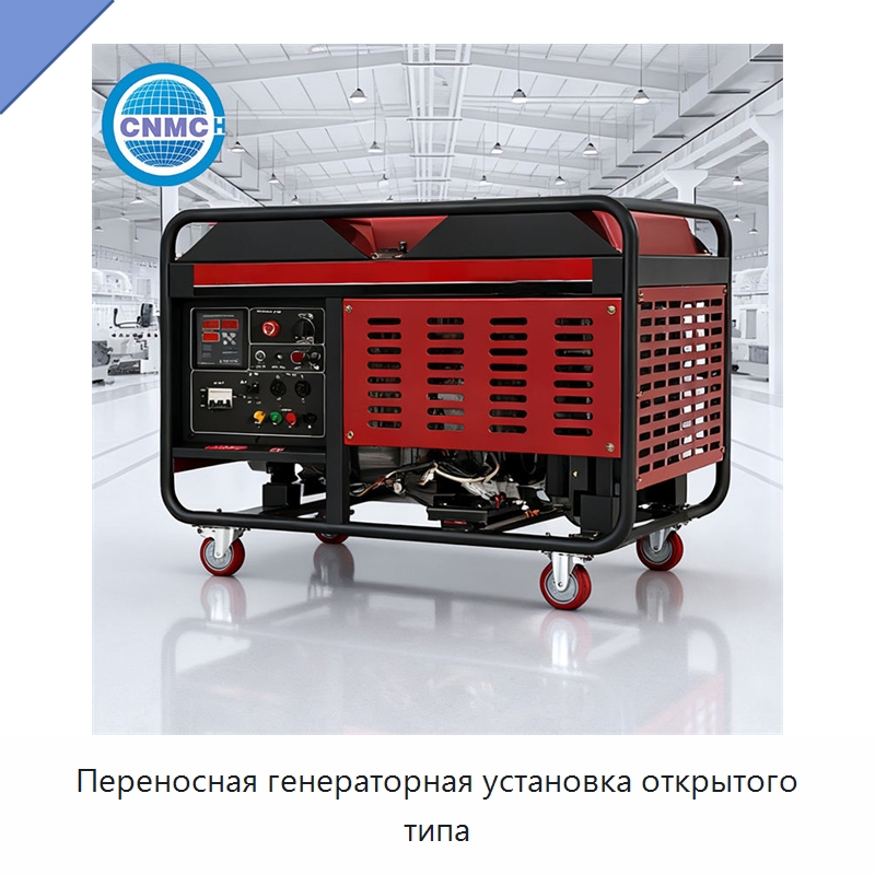 Переносная генераторная установка открытого типа — Дизельные генераторы