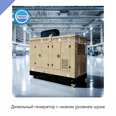 Дизельный генератор с низким уровнем шума