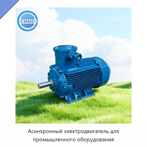 Асинхронный электродвигатель для промышленного оборудования