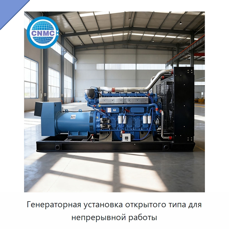 Генераторная установка открытого типа для непрерывной работы — Дизельные генераторы