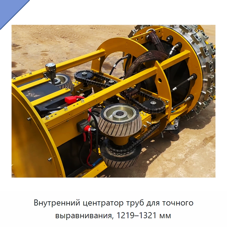 Внутренний центратор труб для точного выравнивания, 1219–1321 мм — Специальная строительная техника