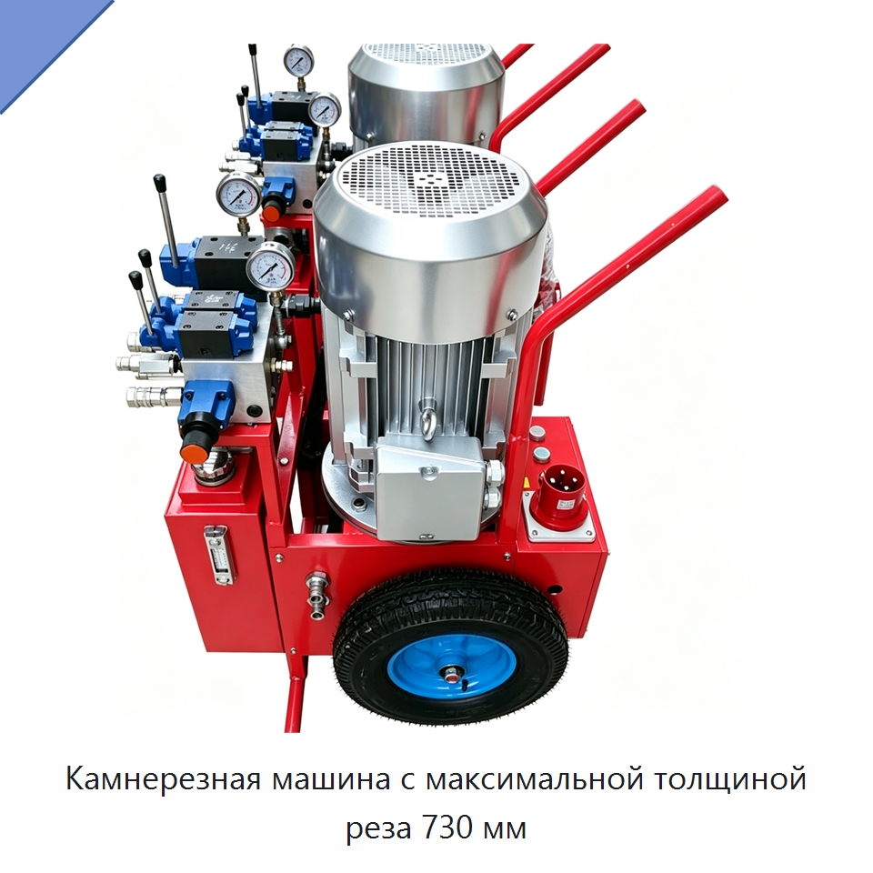 Камнерезная машина с максимальной толщиной реза 730 мм — Оборудование для обработки камня