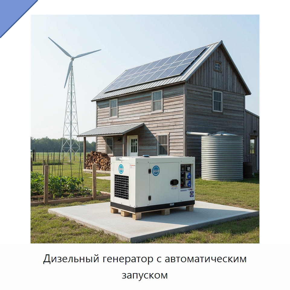 Дизельный генератор с автоматическим запуском — Дизельные генераторы