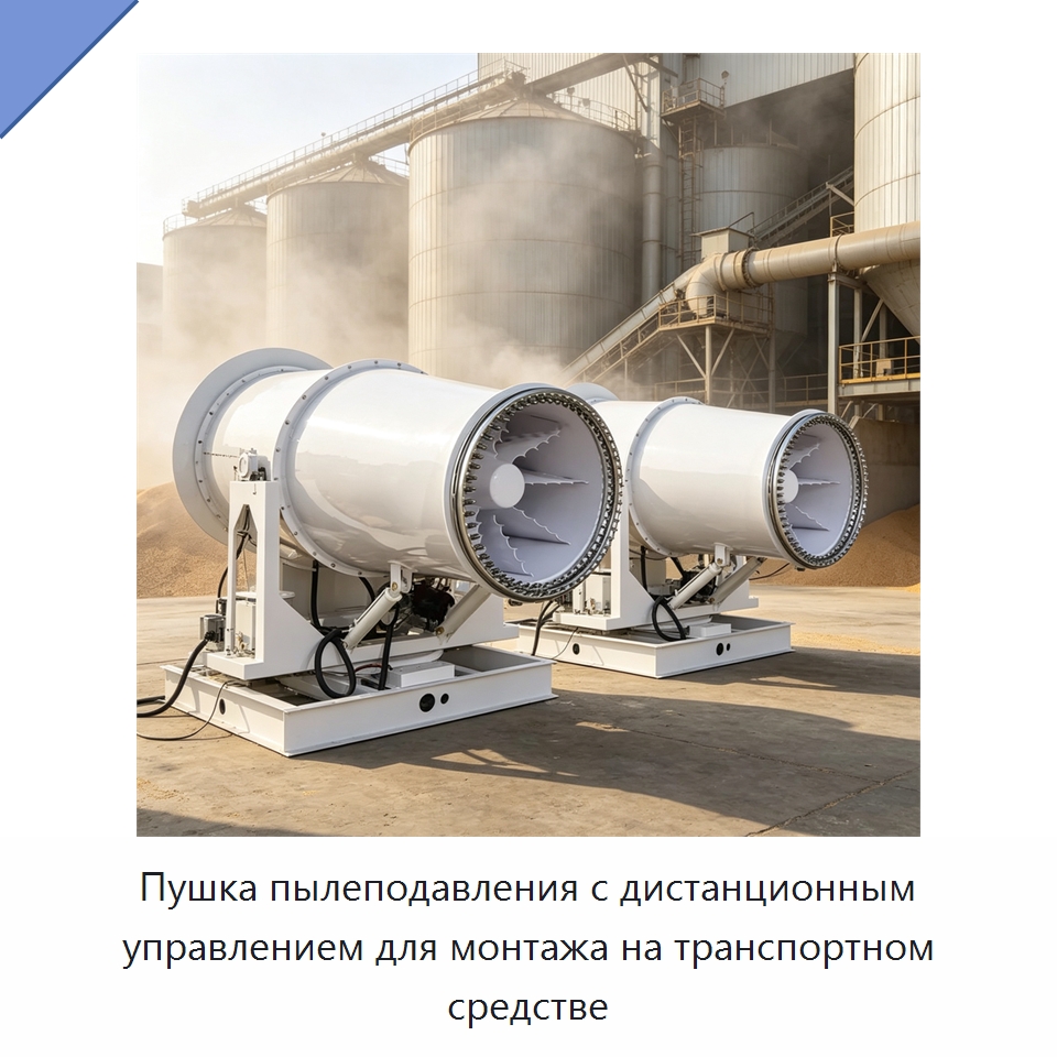 Пушка пылеподавления с дистанционным управлением для монтажа на транспортном средстве — Туманообразующие пушки