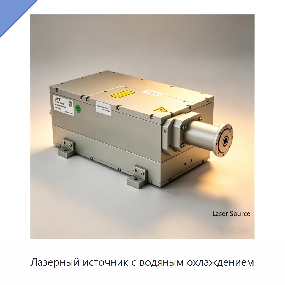 Лазерный источник с водяным охлаждением — Комплектующие для лазерного оборудования