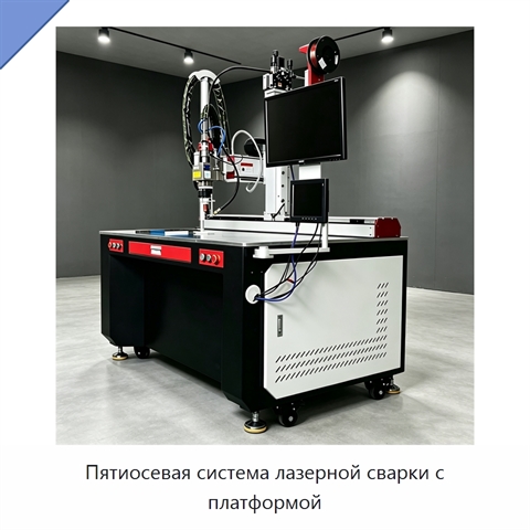 Пятиосевая система лазерной сварки с платформой