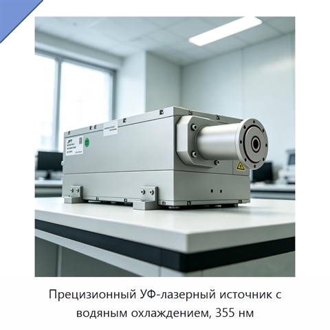 Прецизионный УФ-лазерный источник с водяным охлаждением, 355 нм