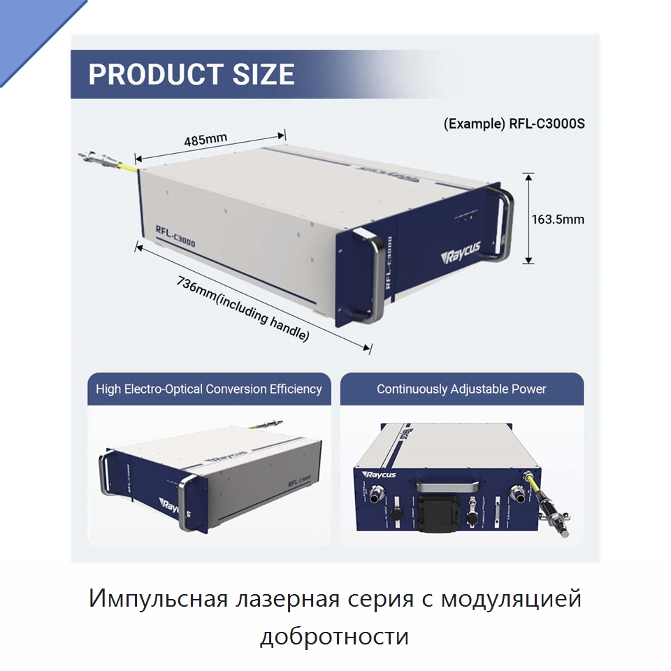 Импульсная лазерная серия с модуляцией добротности — Комплектующие для лазерного оборудования