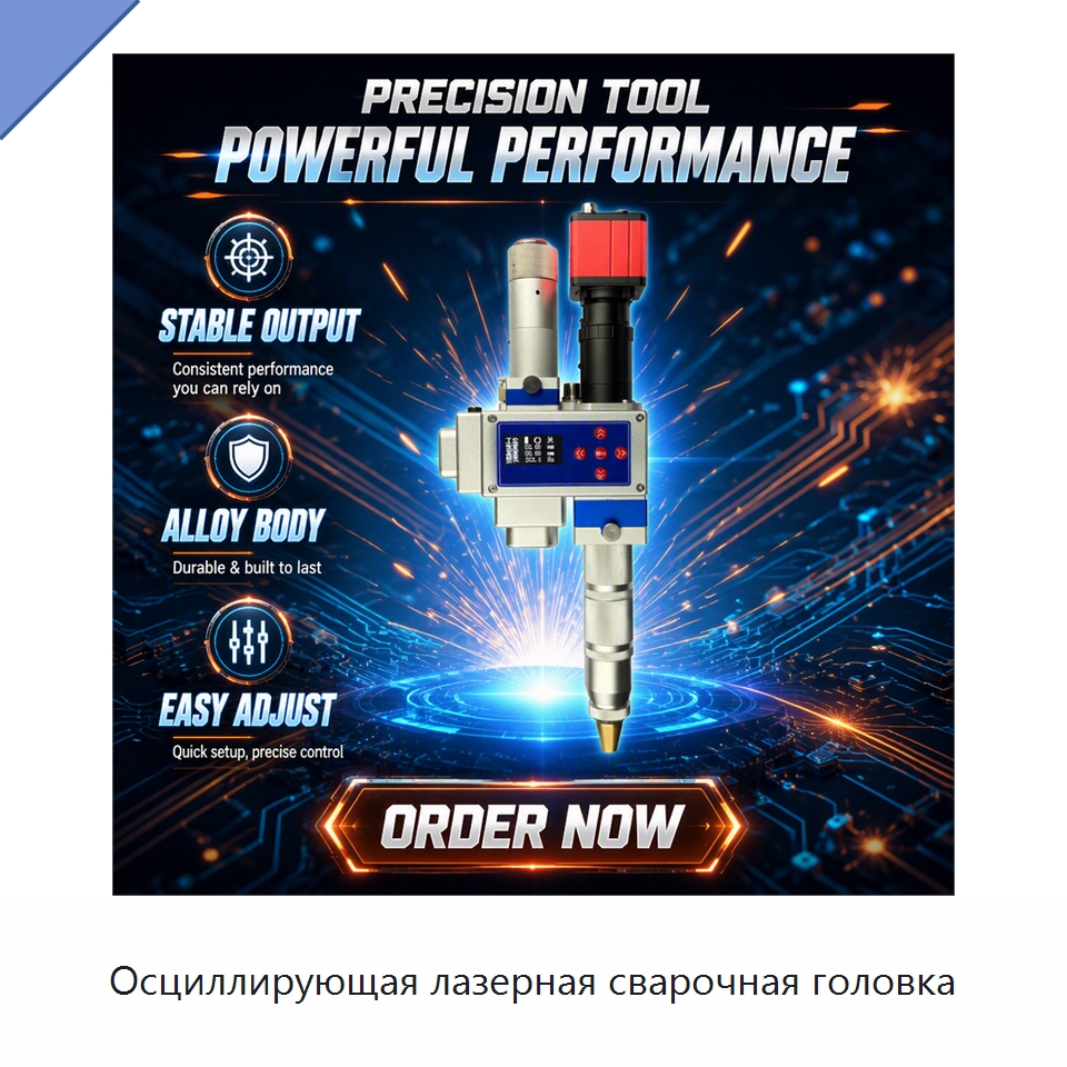 Осциллирующая лазерная сварочная головка — Комплектующие для лазерного оборудования