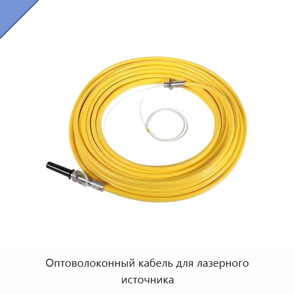 Оптоволоконный кабель для лазерного источника — Комплектующие для лазерного оборудования
