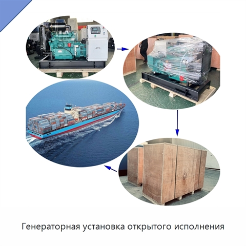 Генераторная установка открытого исполнения