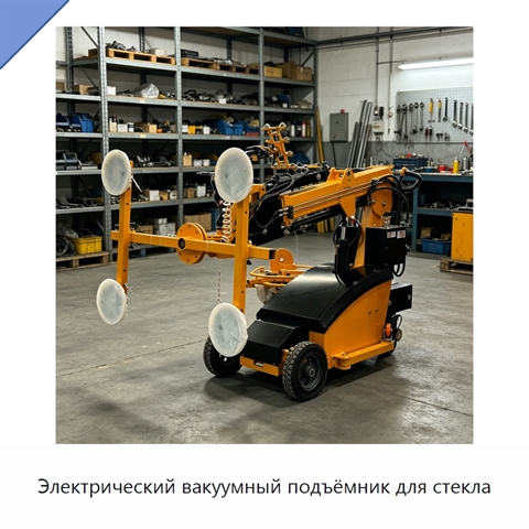 Электрический вакуумный подъёмник для стекла