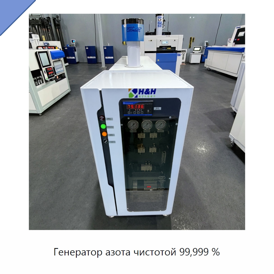 Генератор азота чистотой 99,999 % — Газогенераторное оборудование