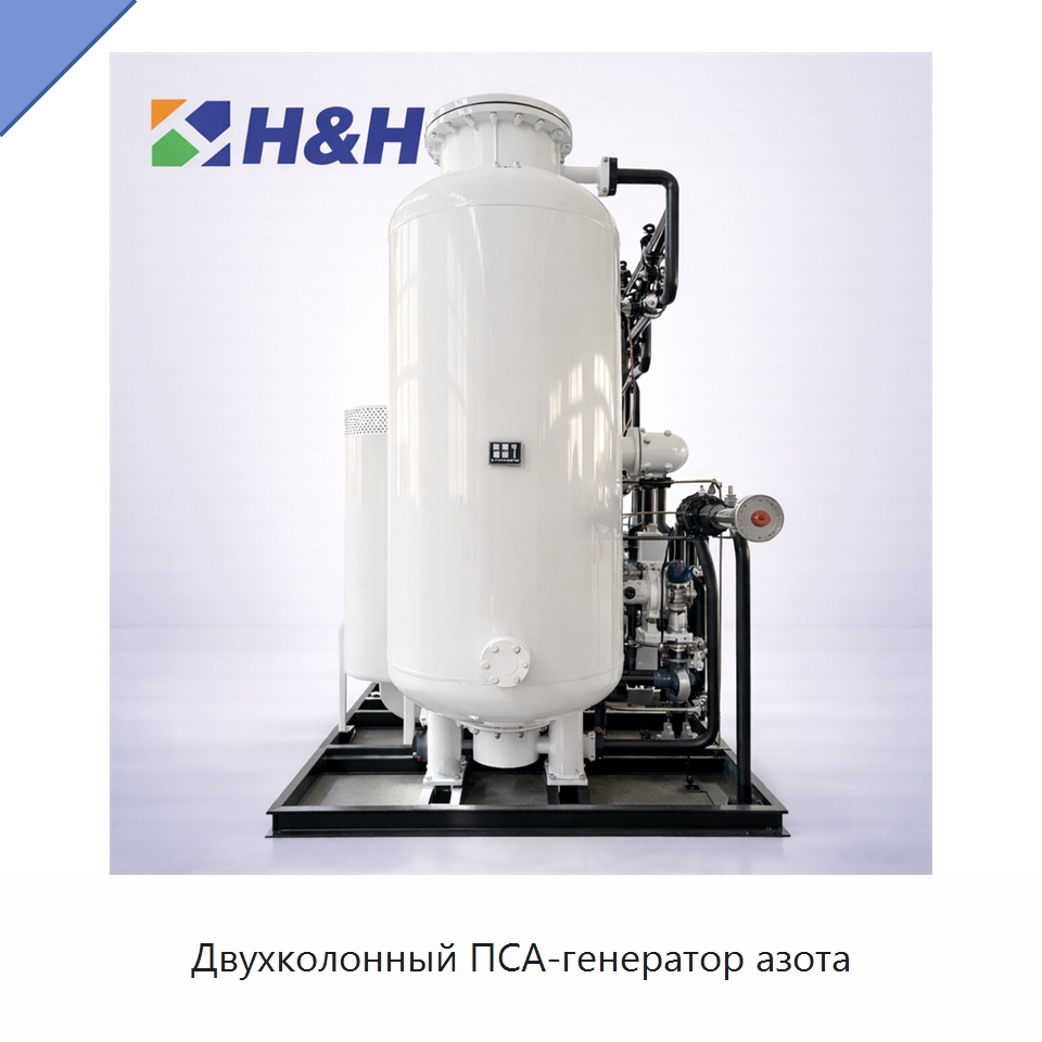 Двухколонный ПСА-генератор азота — Газогенераторное оборудование
