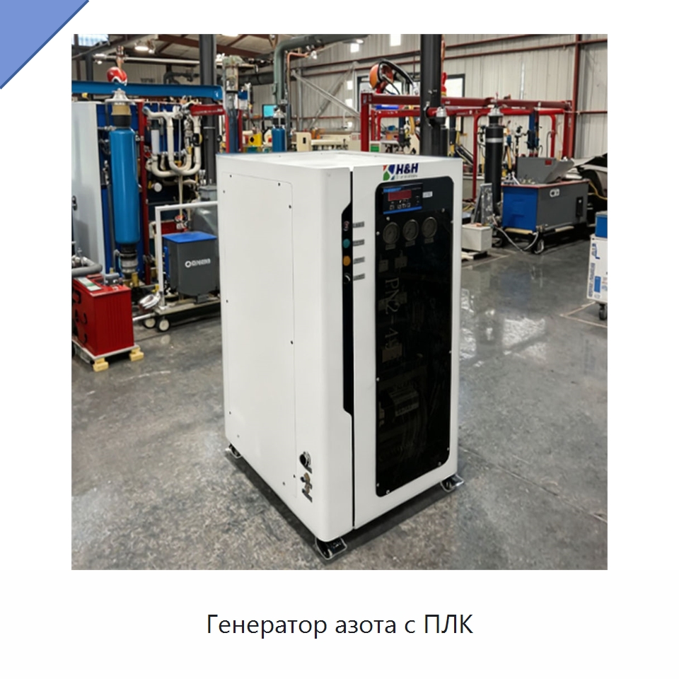 Генератор азота с ПЛК — Газогенераторное оборудование