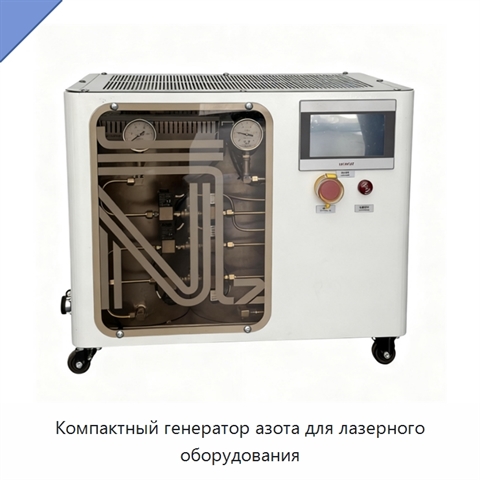 Компактный генератор азота для лазерного оборудования
