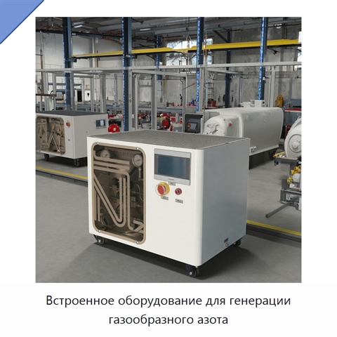 Встроенное оборудование для генерации газообразного азота