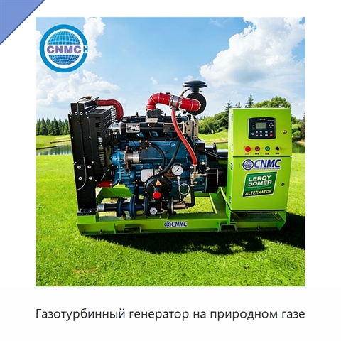 Газотурбинный генератор на природном газе