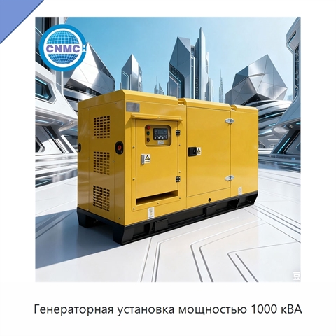 Генераторная установка мощностью 1000 кВА