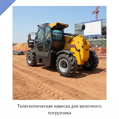 Телескопическая навеска для вилочного погрузчика