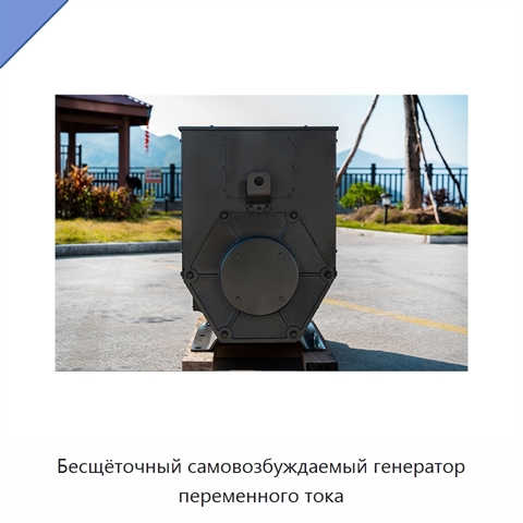Бесщёточный самовозбуждаемый генератор переменного тока