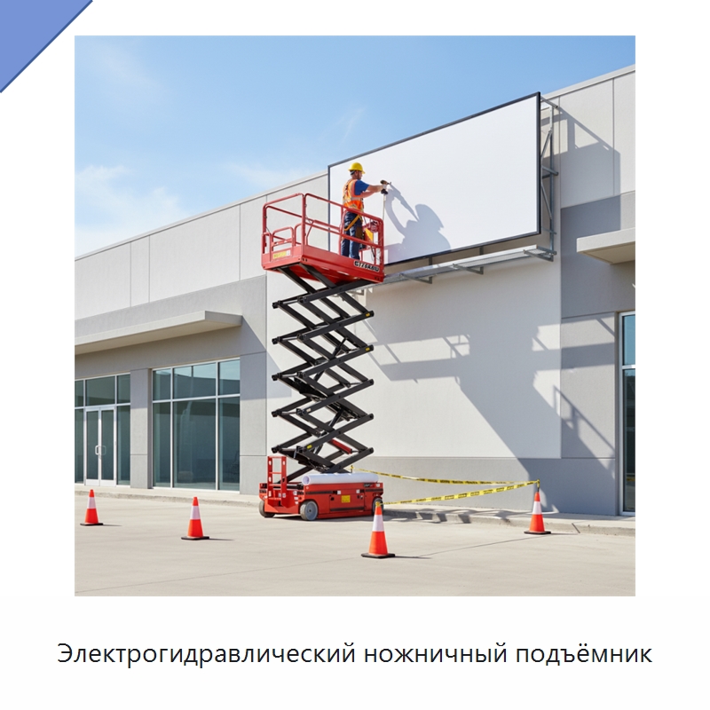 Электрогидравлический ножничный подъёмник — Подъемные столы