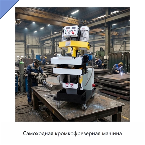 Самоходная кромкофрезерная машина
