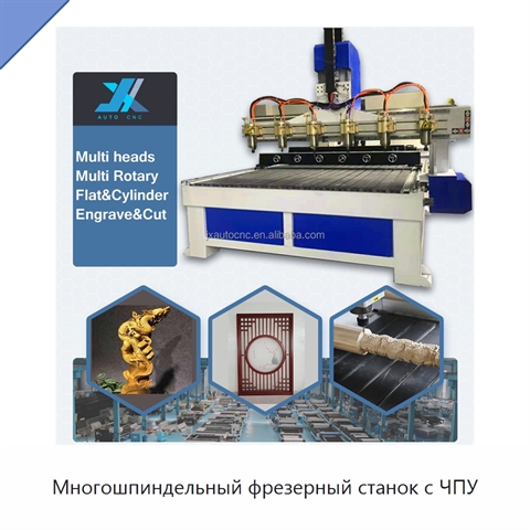 Многошпиндельный фрезерный станок с ЧПУ