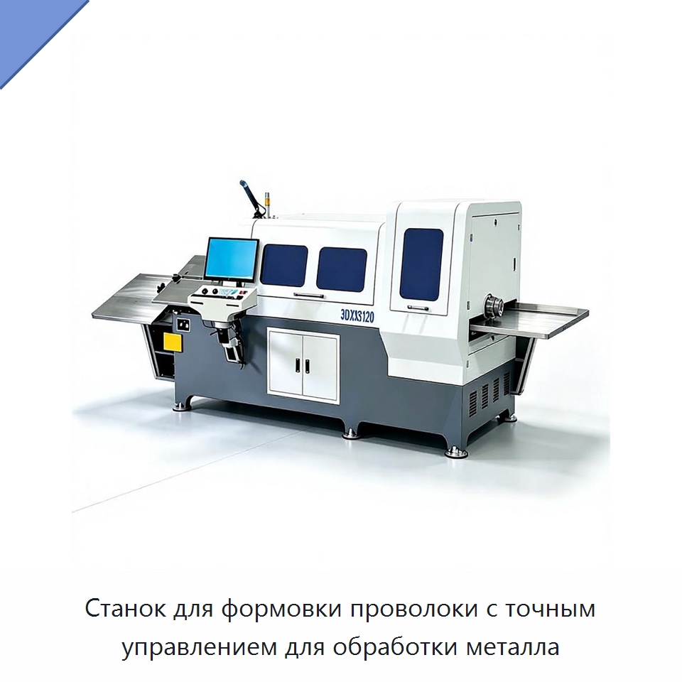 Станок для формовки проволоки с точным управлением для обработки металла — Специальное оборудование для металлообработки и металлургии