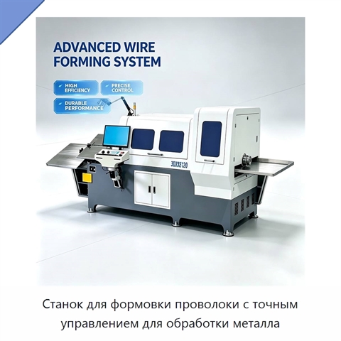 Станок для формовки проволоки с точным управлением для обработки металла