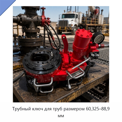 Трубный ключ для труб размером 60,325–88,9 мм