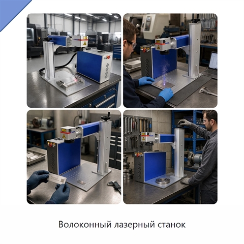 Волоконный лазерный станок