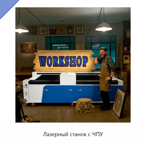 Лазерный станок с ЧПУ