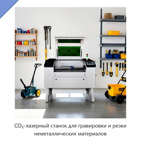 CO₂-лазерный станок для гравировки и резки неметаллических материалов