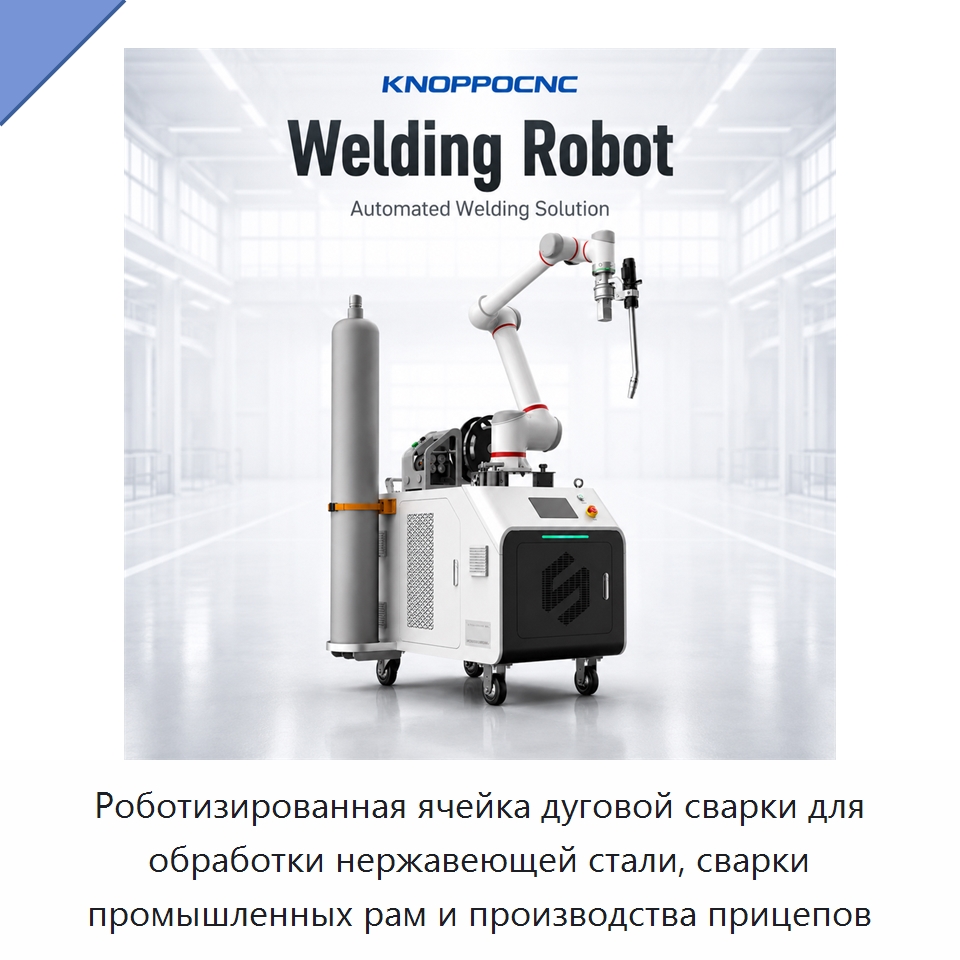 Роботизированная ячейка дуговой сварки для обработки нержавеющей стали, сварки промышленных рам и производства прицепов — Установки лазерной сварки