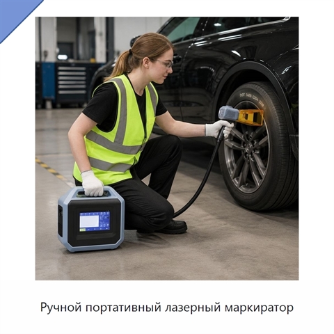 Ручной портативный лазерный маркиратор