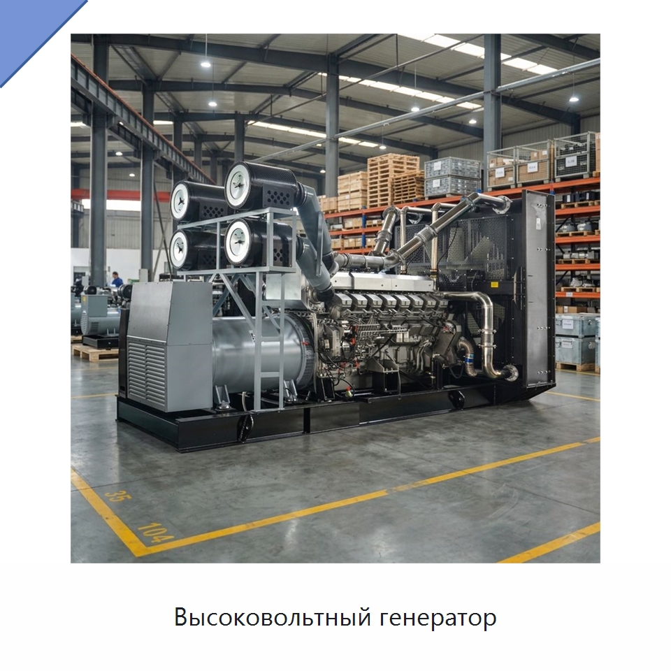 Высоковольтный генератор — Дизельные генераторы